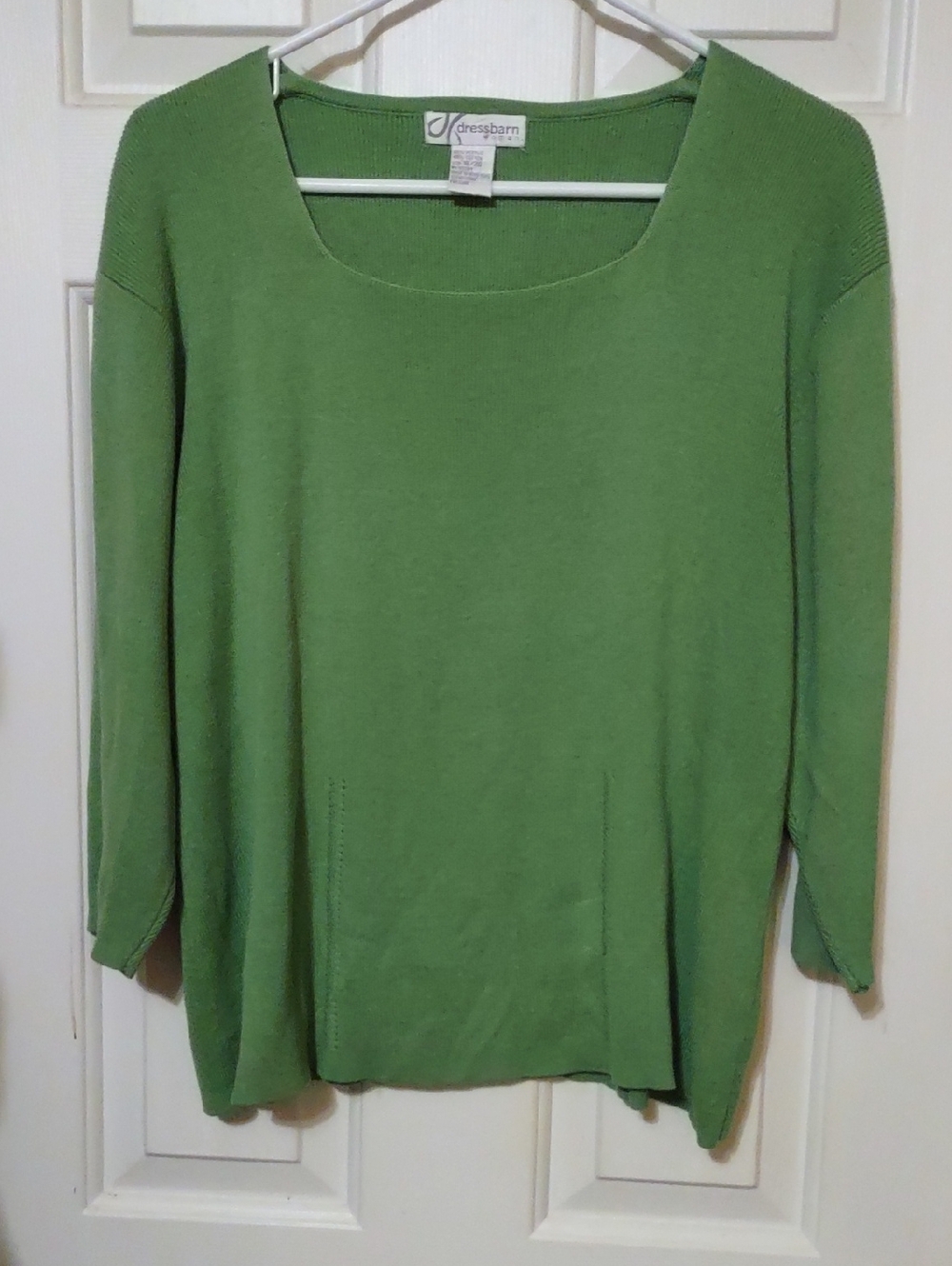 18/20 Dressbarn 3/4 Length Sleeve Sweater ( Runs Small) Petite?